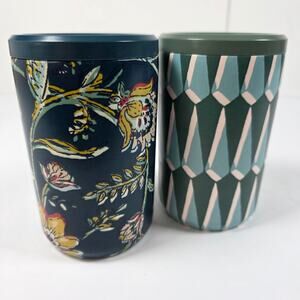 Threshold Floral 2pack 12 oz Seltzer Cooler Slim Can Double Wall Stainless Steel